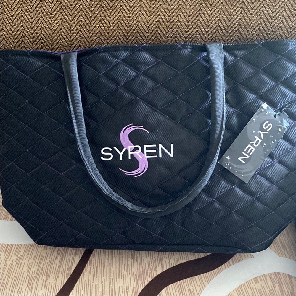 SYREN Black Tote Bag